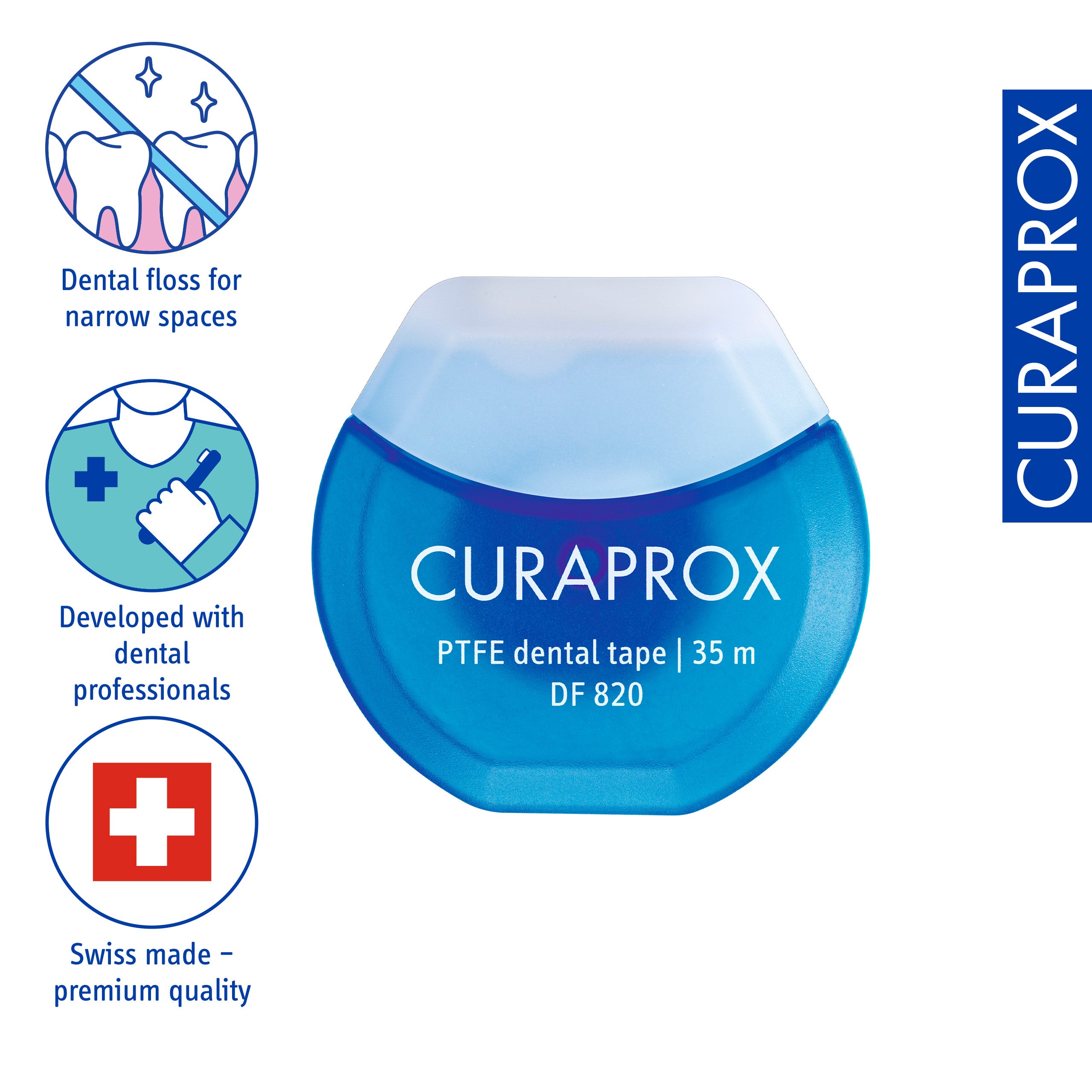 Dental Floss DF 820 PTFE Dental Tape. 35m - Image 2